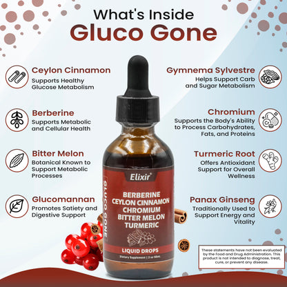 Berberine with Ceylon Cinnamon Drops™️