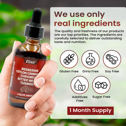Berberine with Ceylon Cinnamon Drops™️
