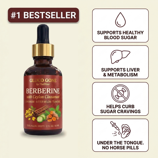 Berberine with Ceylon Cinnamon Drops™️